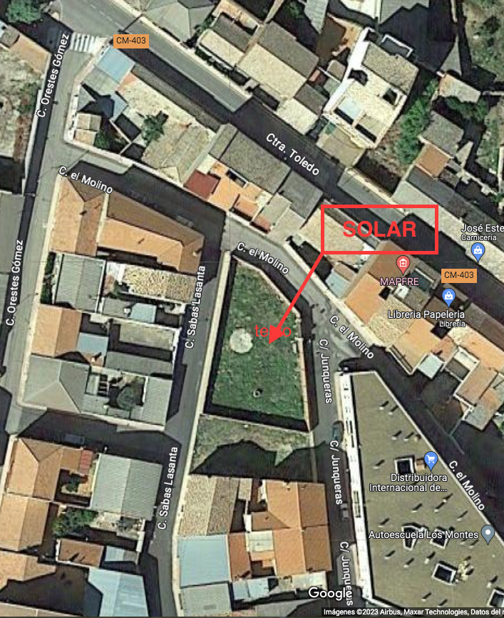 Estupendo solar urbano en Porzuna